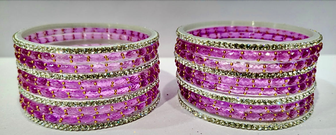 Raindrop Zerkin Bangles Set – Pack of 20