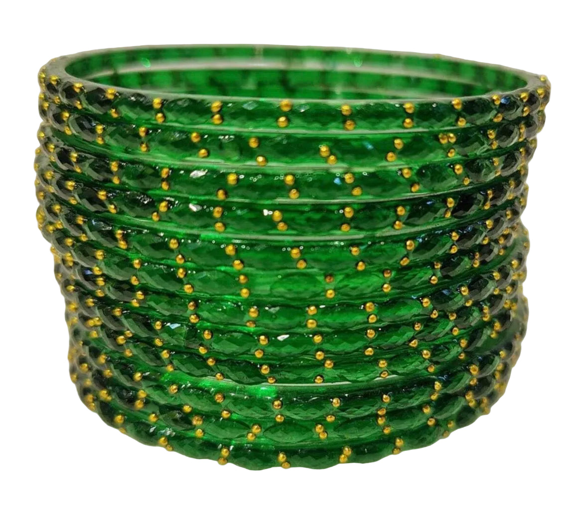 Raindrop bangles — pack of 12 bangles