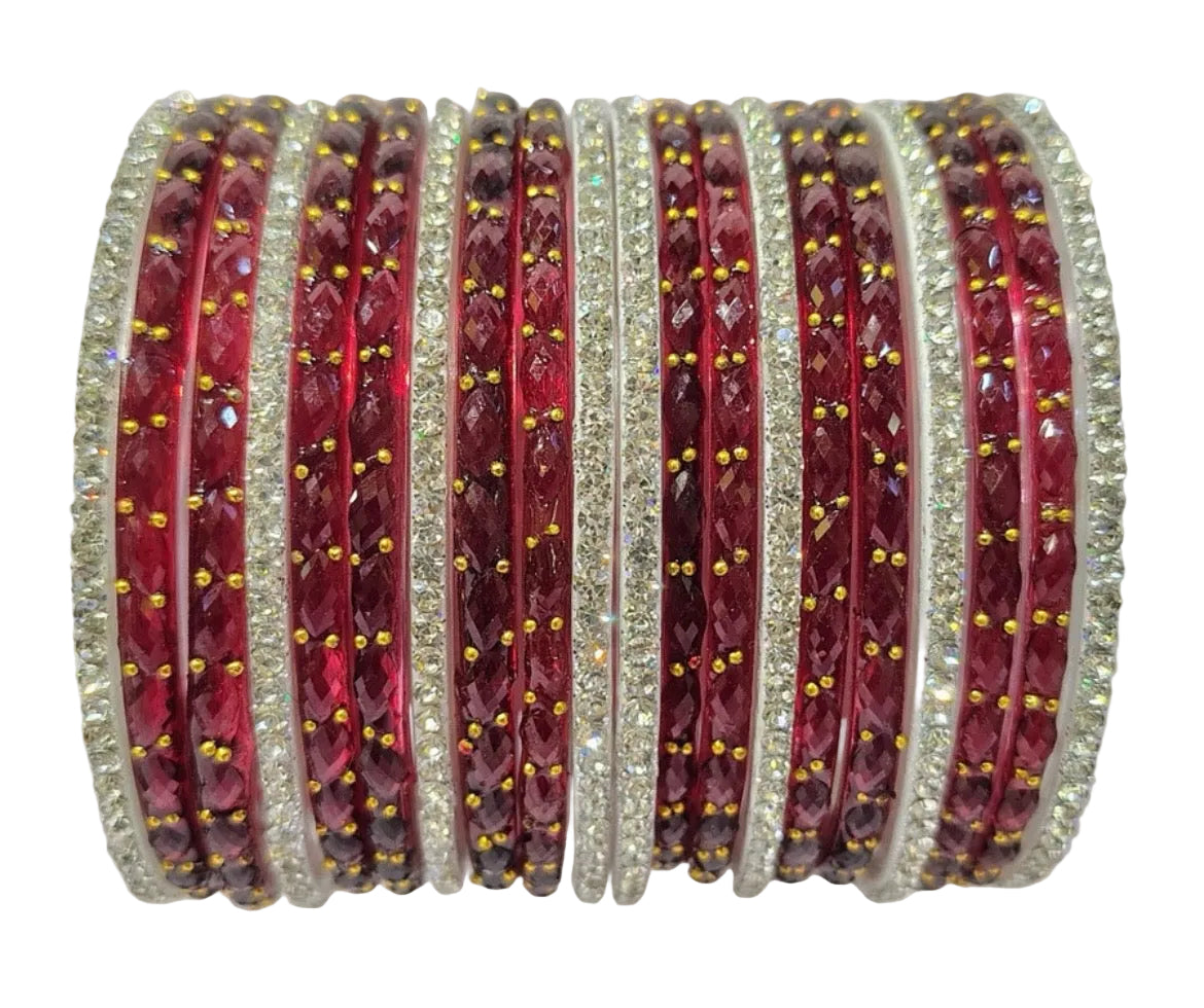 Raindrop Zerkin Bangles Set – Pack of 20
